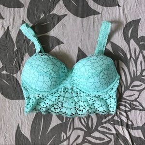 🌸 Mint green lace bralette 🌸